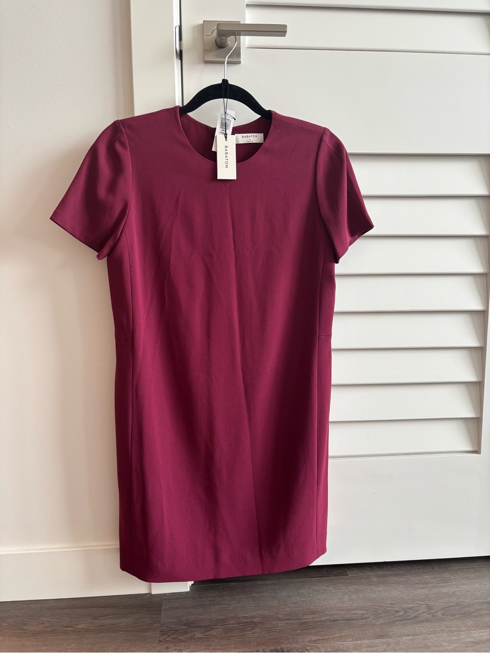 Aritiza Babaton Patricio burgundy dress